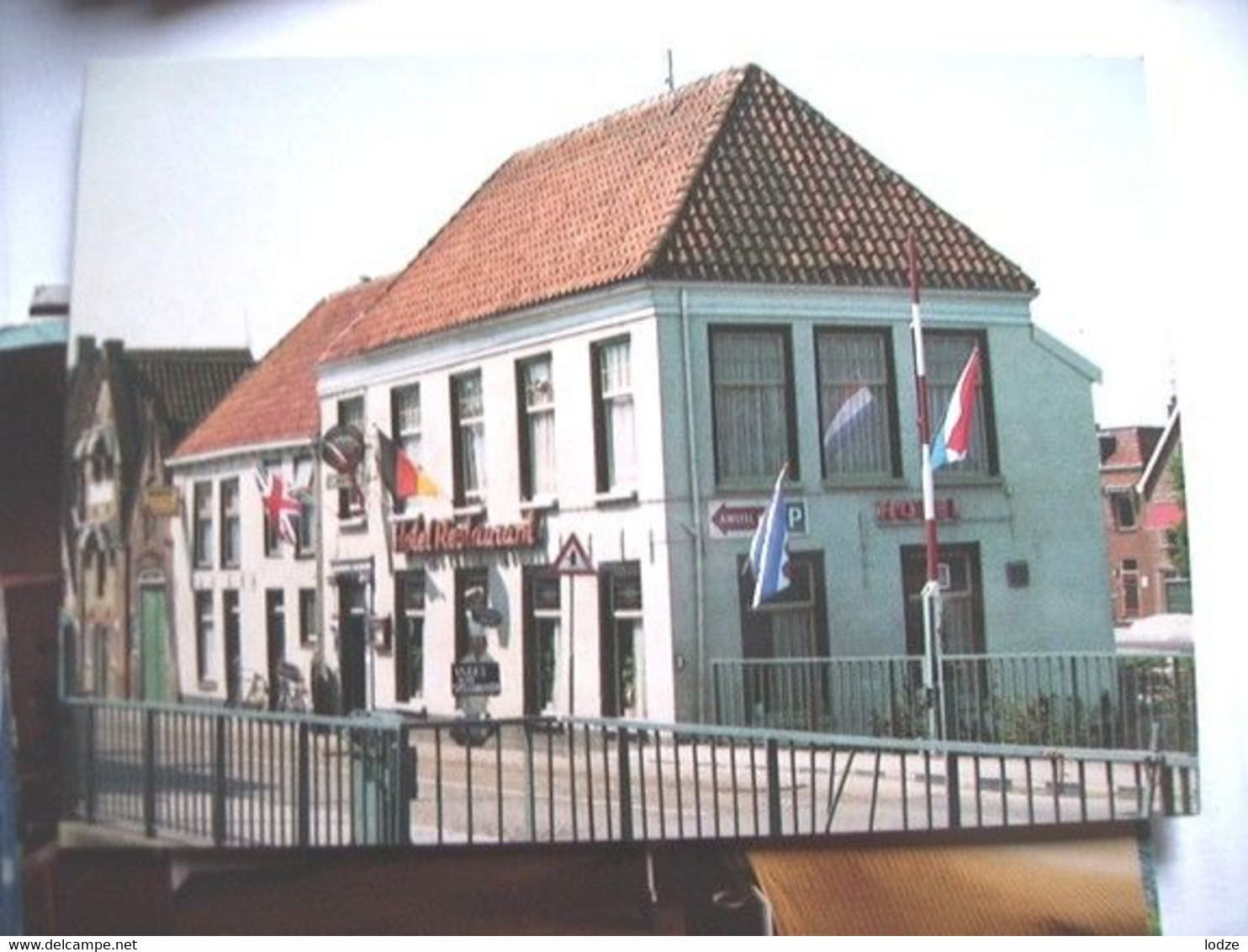 Nederland Holland Pays Bas Franeker Met Café De Stadsherberg - Franeker