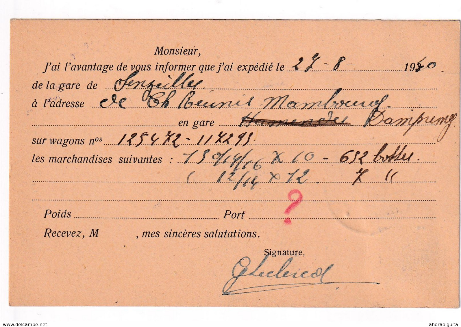 DDY 706 - Carte Privée TP Petit Sceau SENZEILLES 1940 Vers COUVIN - Chargement De Bois à SENZEILLES Gare - 1935-1949 Small Seal Of The State