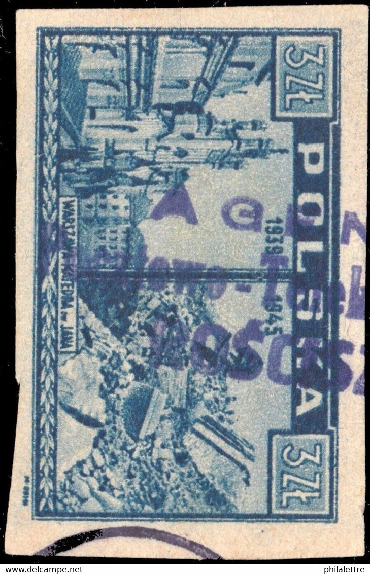 POLOGNE / POLAND  "AGENCJA / Pocztowo-Telekomunikacyjny / ROŚCISZEWO " On Mi.415 - Used Stamps