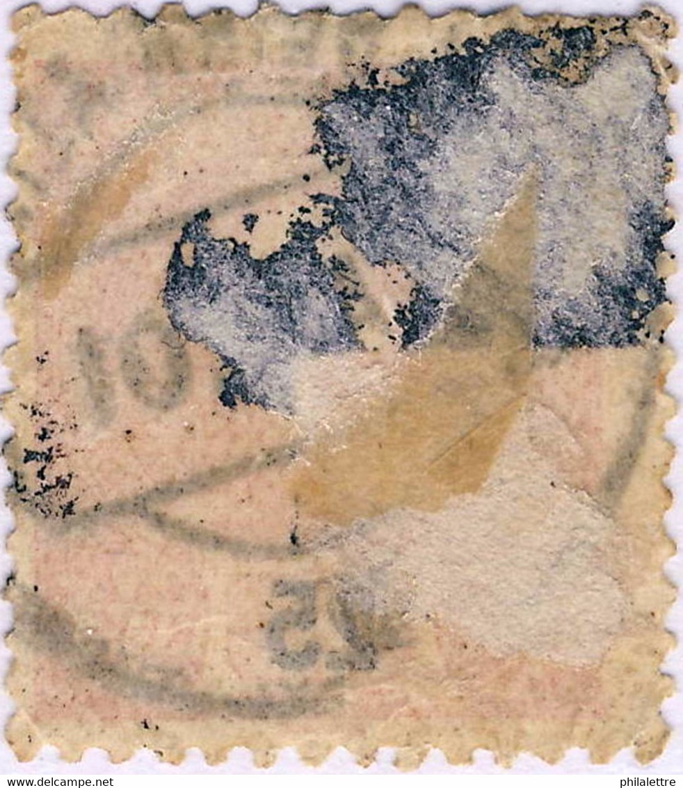 PORTUGAL 1901 " A. BEIRA ALTA / II " T.P.O. Circle Date Stamp On Mi.147 25R Rose - Usado