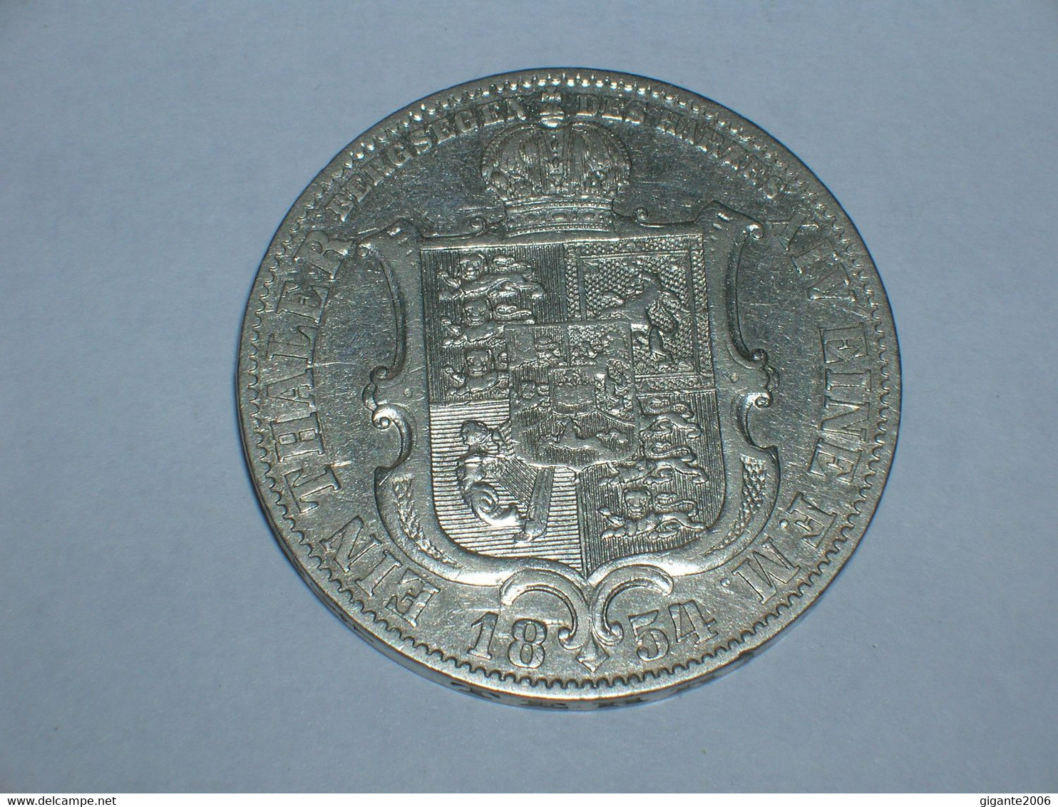 ALEMANIA/HANOVER 1 THALER 1854 B (3287) - Taler & Doppeltaler