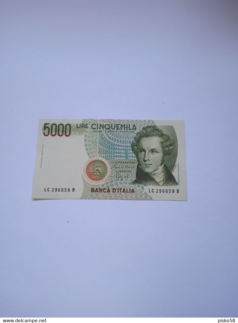 ITALIA-P111b 5000L 10/9/1992 UNC - 5000 Liras