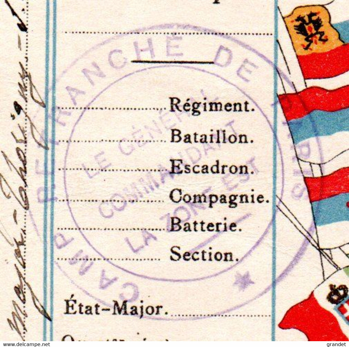 FRANCHISE MILITAIRE - CPFM - CORRESPONDANCE MILITAIRE - CAMP RETRANCHE DE PARIS - CARTE FM - 1915. - Lettres & Documents