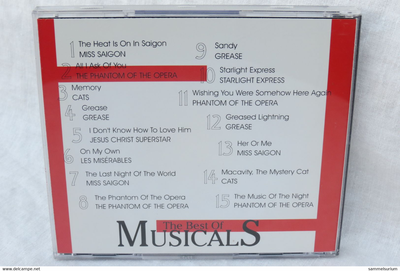 CD "The Best Of Musicals" - Musicals