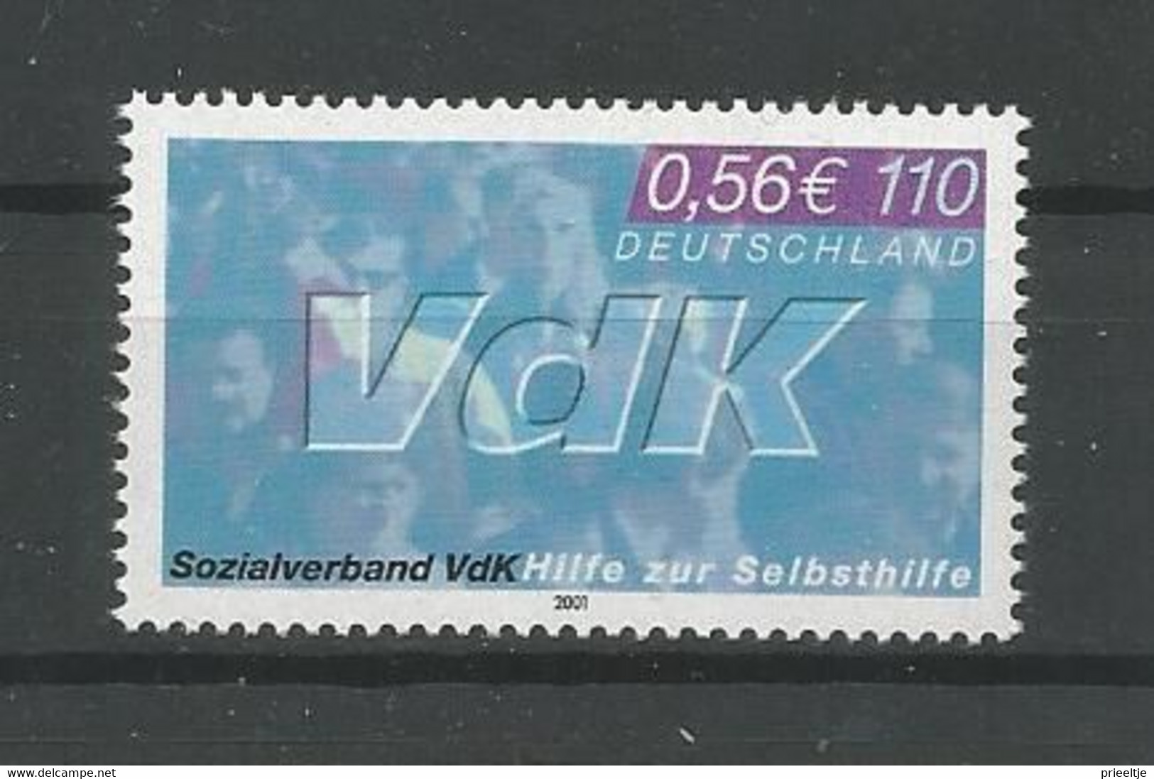 DBP 2001 VdK 50th Anniv. Y.T. 1992 ** - Neufs