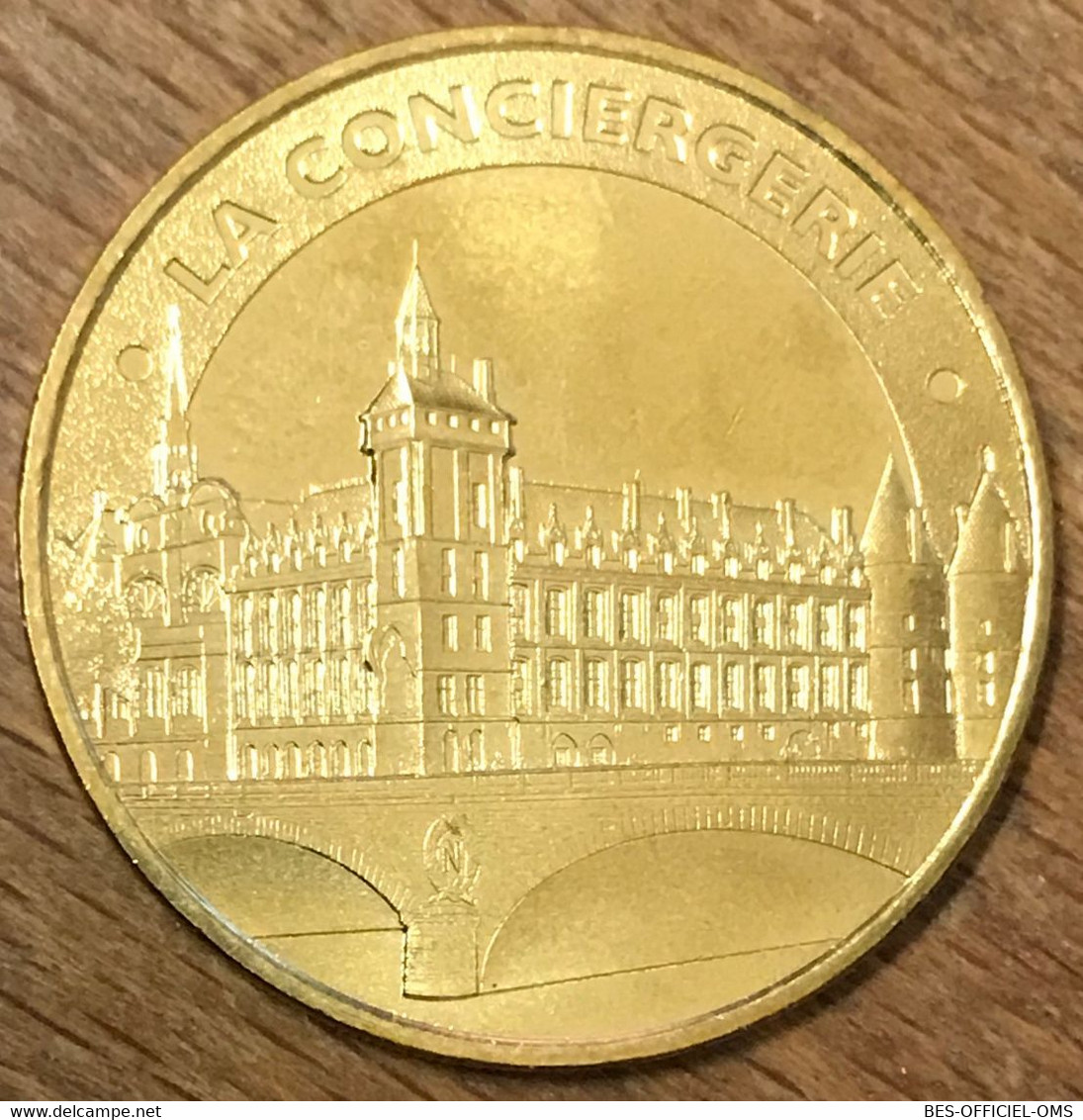 75001 PARIS LA CONCIERGERIE MDP 2017 MÉDAILLE SOUVENIR MONNAIE DE PARIS JETON TOURISTIQUE TOKEN MEDALS COINS - 2017