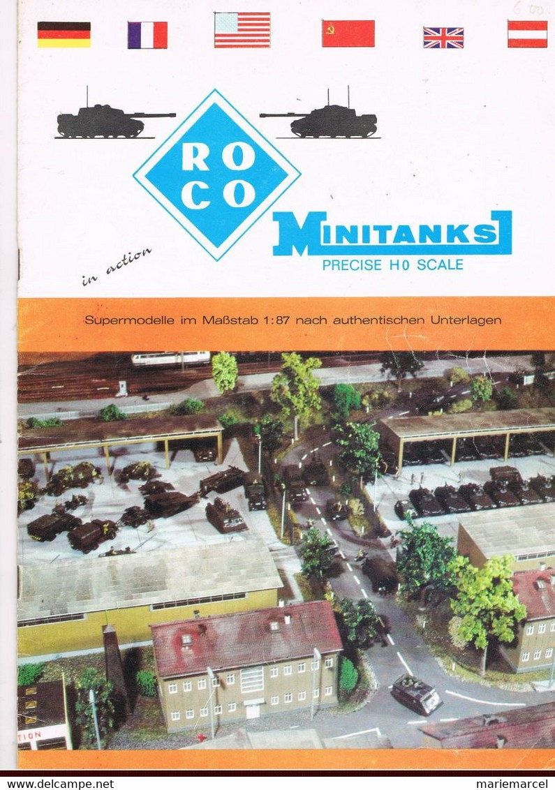 ROCO. MINITANKS. DEUTSCHLAND. Maquette. Modelisme. - Alemania