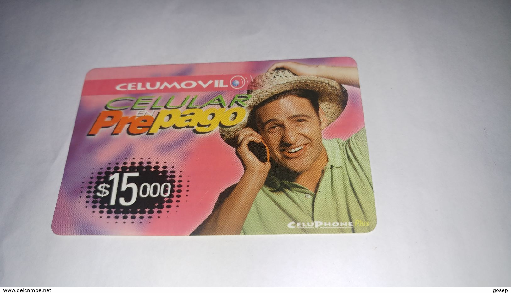 Colombia-(celumovil)-(28)-celular Prepago-($15.000)-(8706-2129-8575)-used Card+1card Prepiad Free - Colombie