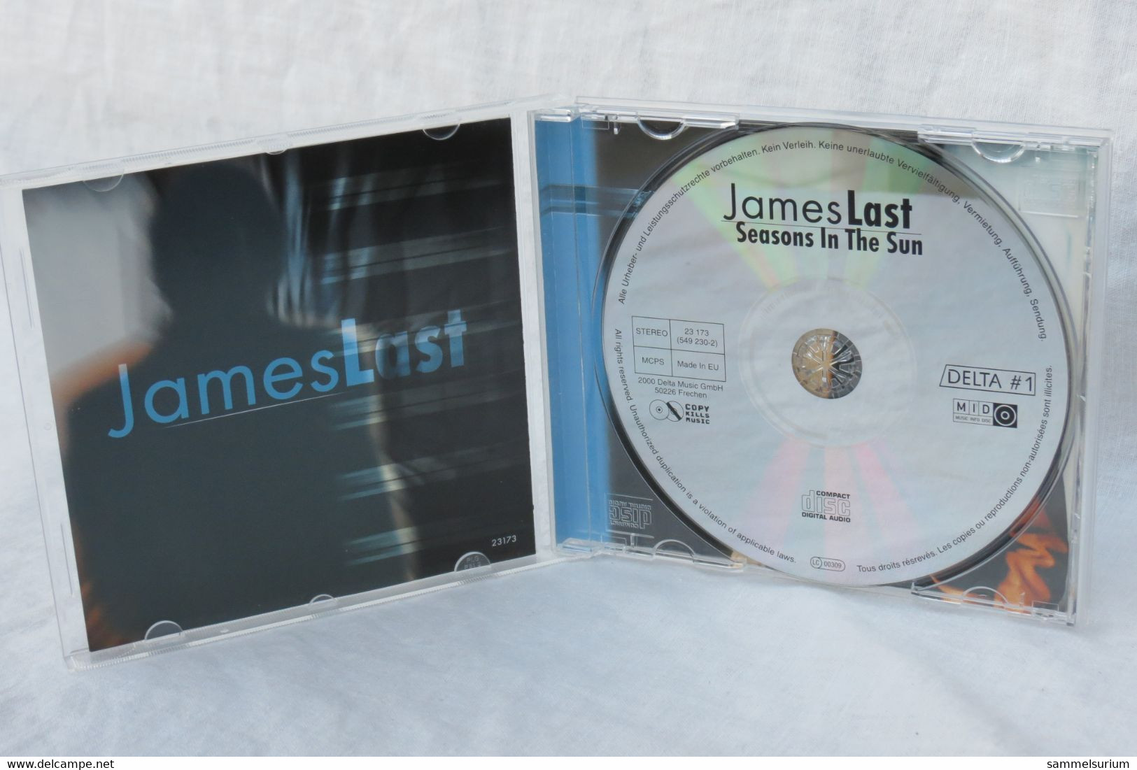 CD "James Last" Seasons In The Sun - Instrumentaal