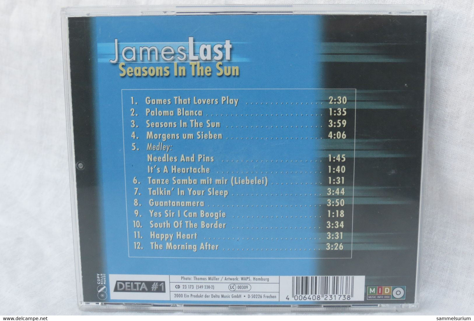 CD "James Last" Seasons In The Sun - Instrumentaal