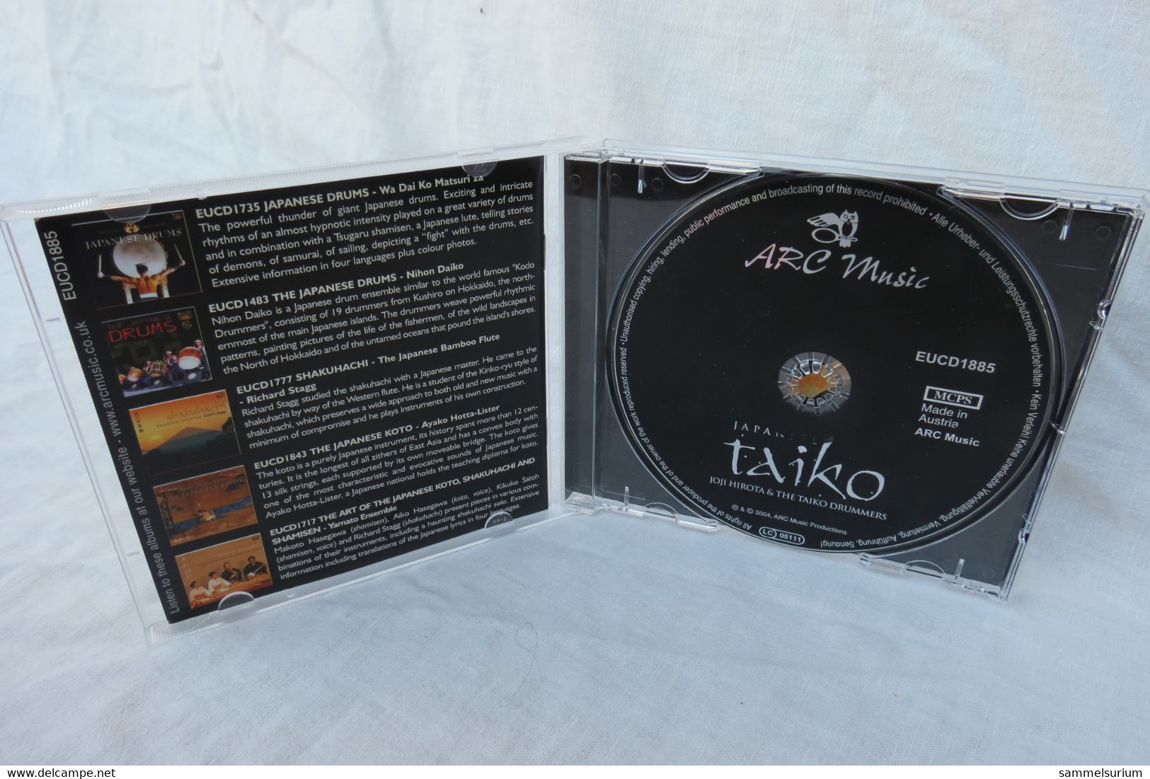 CD "Japanese Taiko" Joji Hirota & The Taiko Drummers - Instrumental