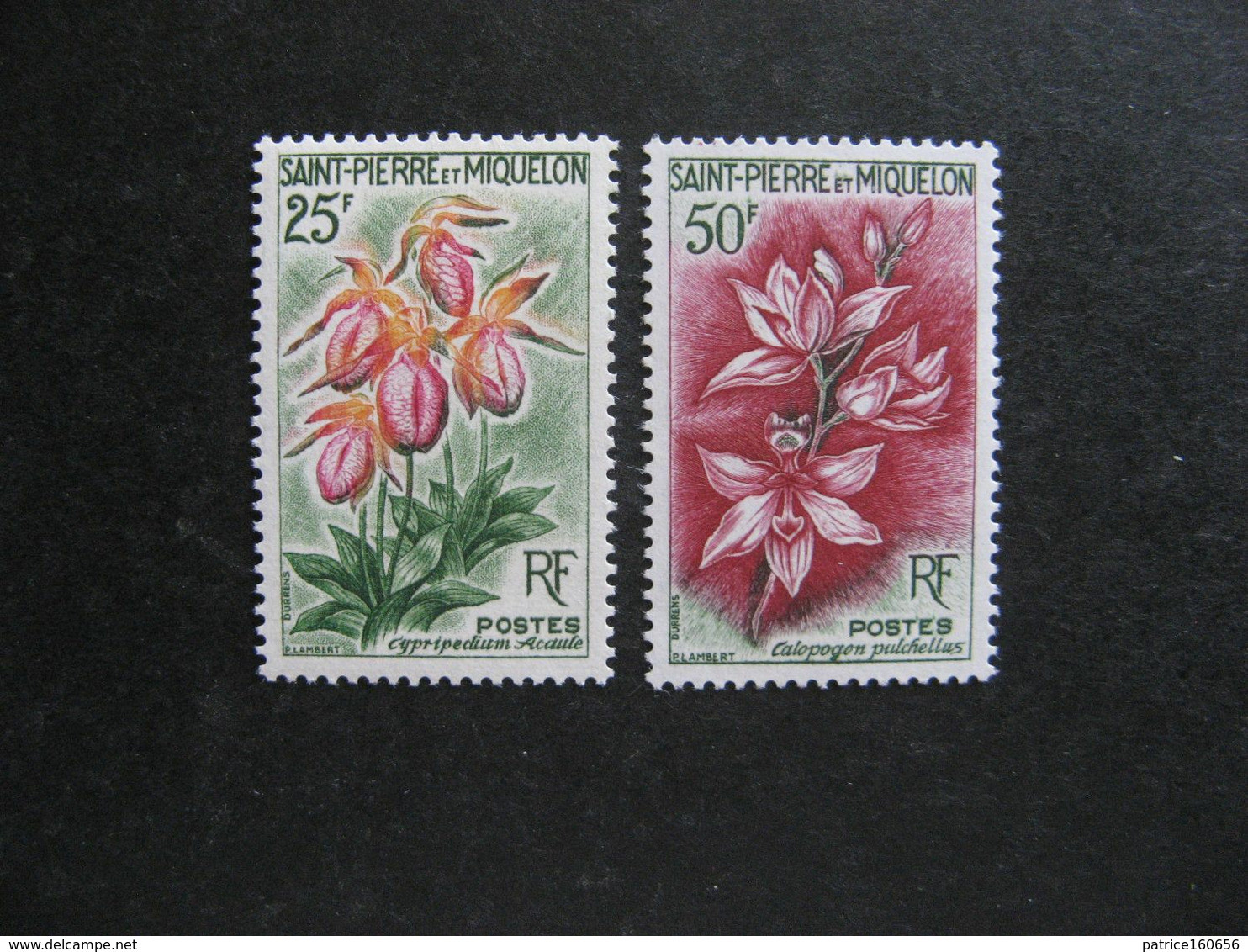 A). Saint Pierre Et Miquelon: TB Paire N° 362 Et N° 363, Neufs X. - Nuevos