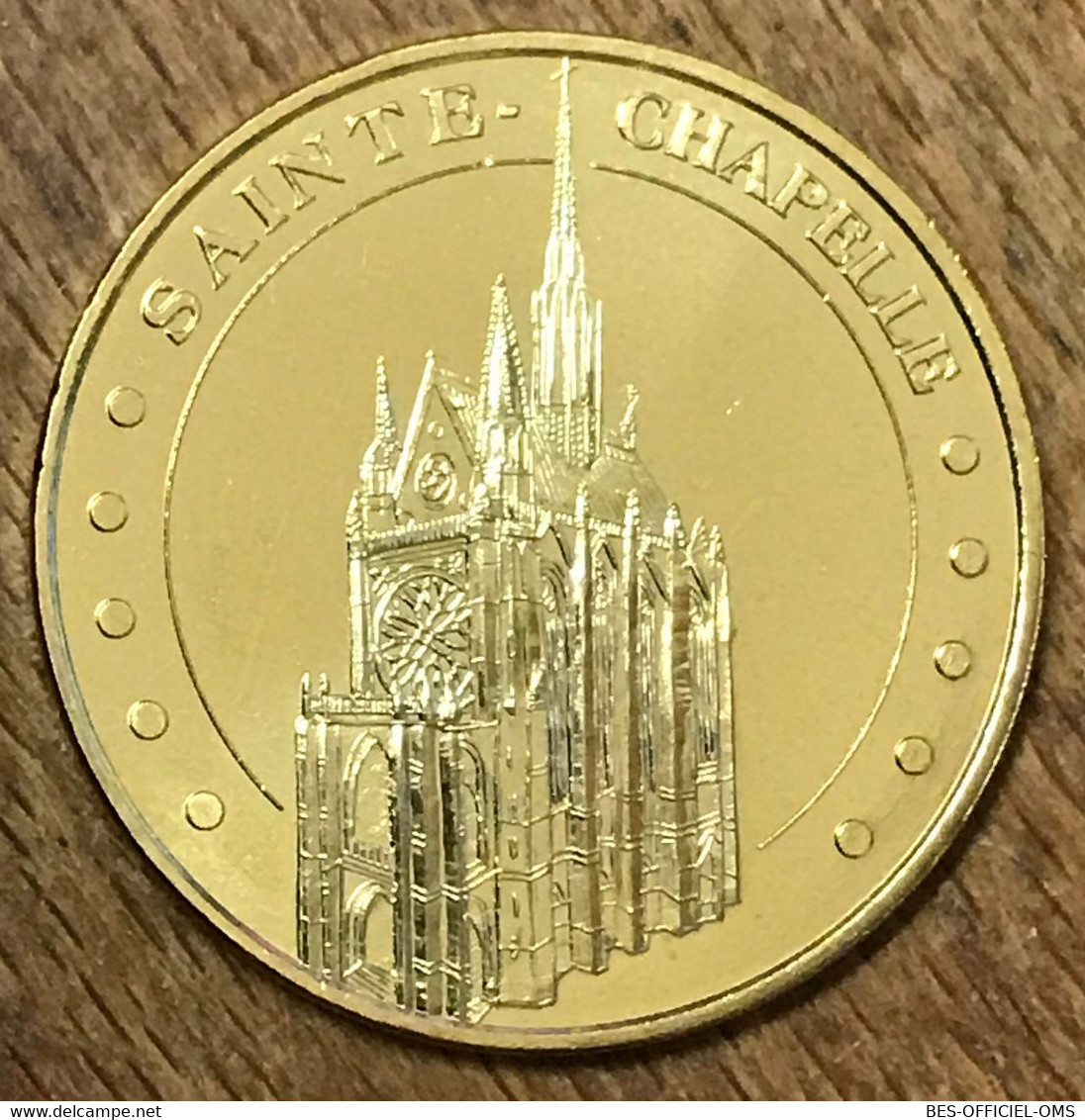 75001 PARIS SAINTE CHAPELLE MDP 2017 MÉDAILLE SOUVENIR MONNAIE DE PARIS JETON TOURISTIQUE MEDALS COINS TOKENS - 2017