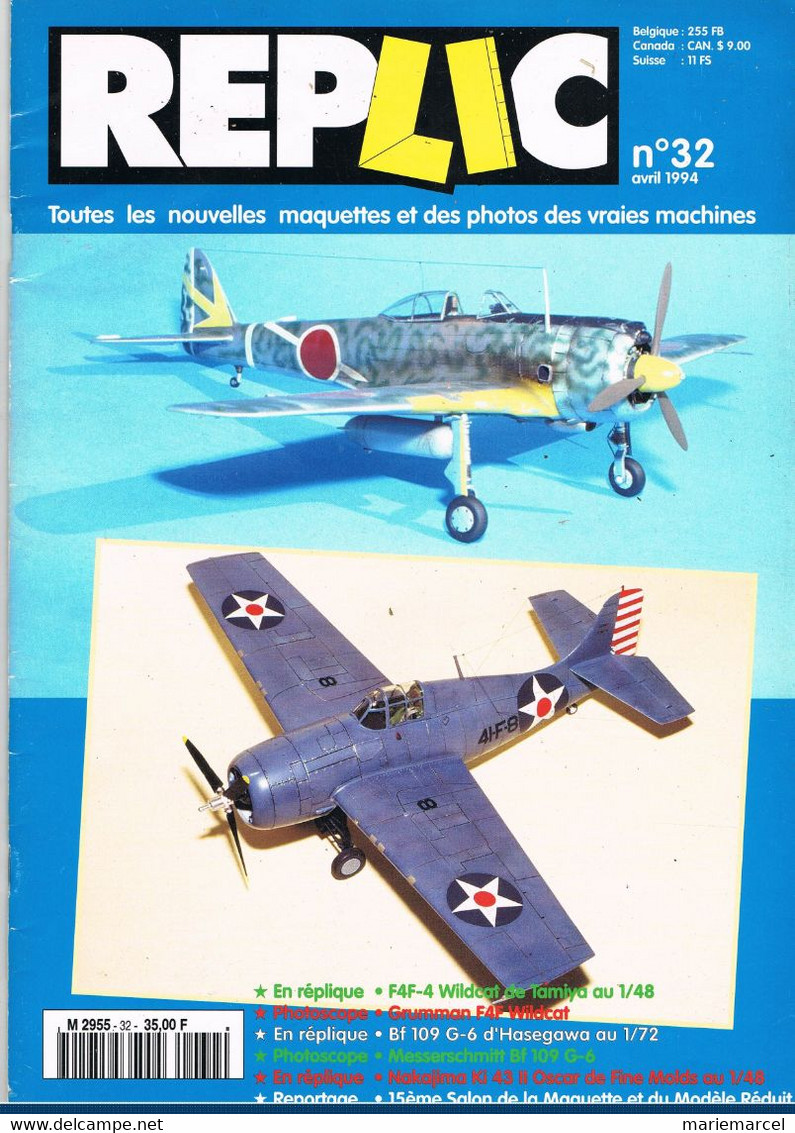 REPLIC. 32 Et 34. 2 MAGAZINES.  Maquette. Modelisme. - Francia