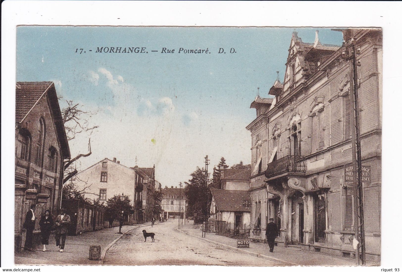 17 - MORHANGE - Rue Poincarré - Morhange