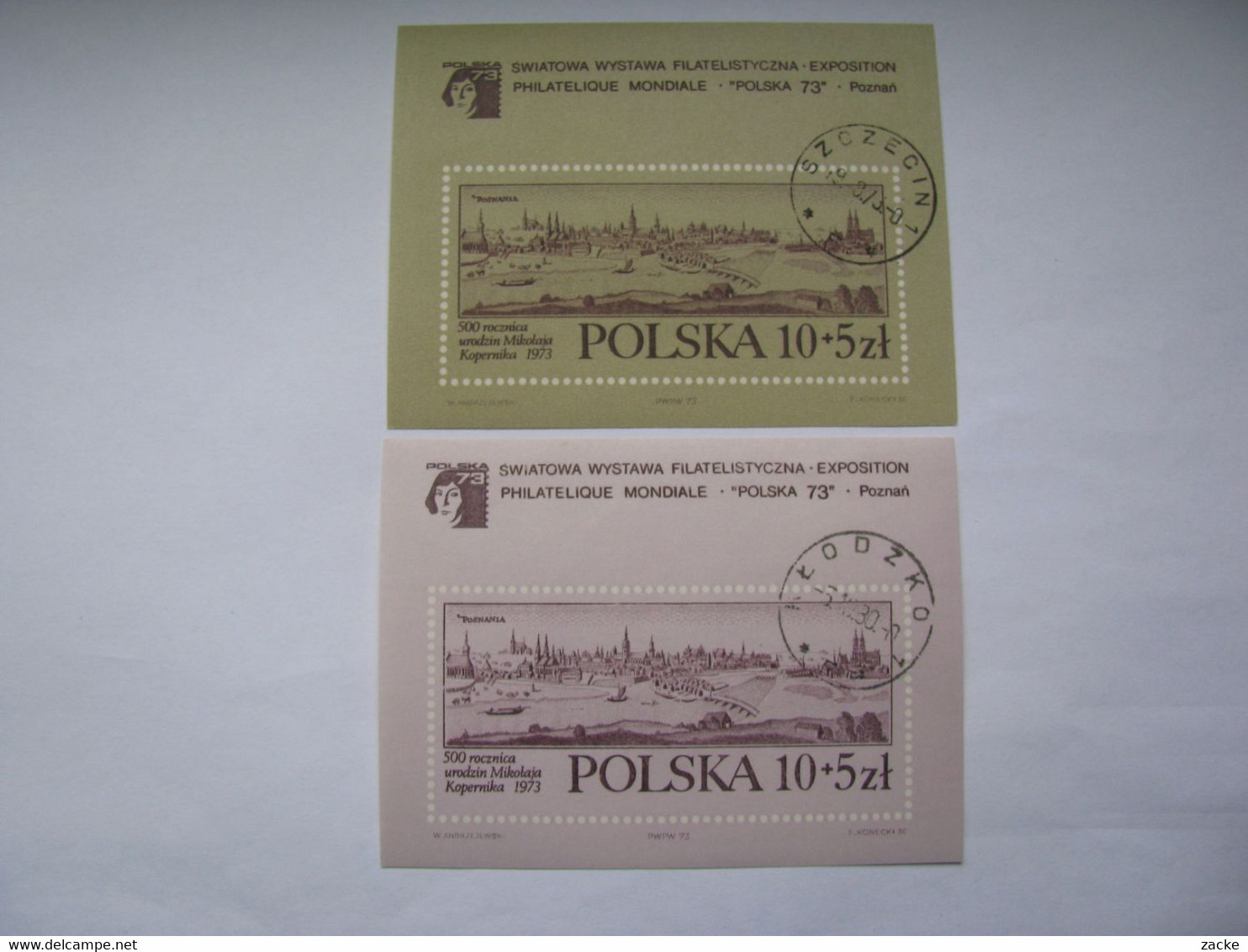 Polen  2263 - 2264 , Block 55 - 56  O - Used Stamps