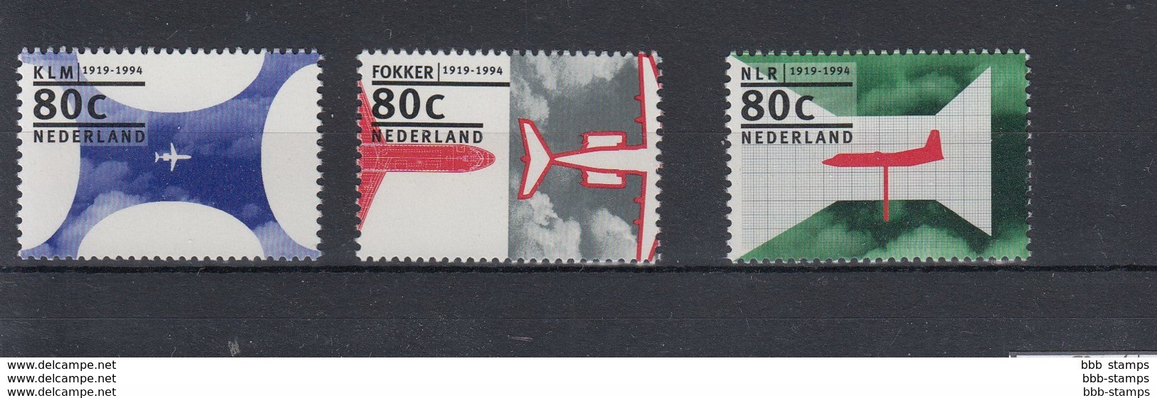 Niederlande Michel Cat.No.     Mnh/** 1508/1510 - Unused Stamps