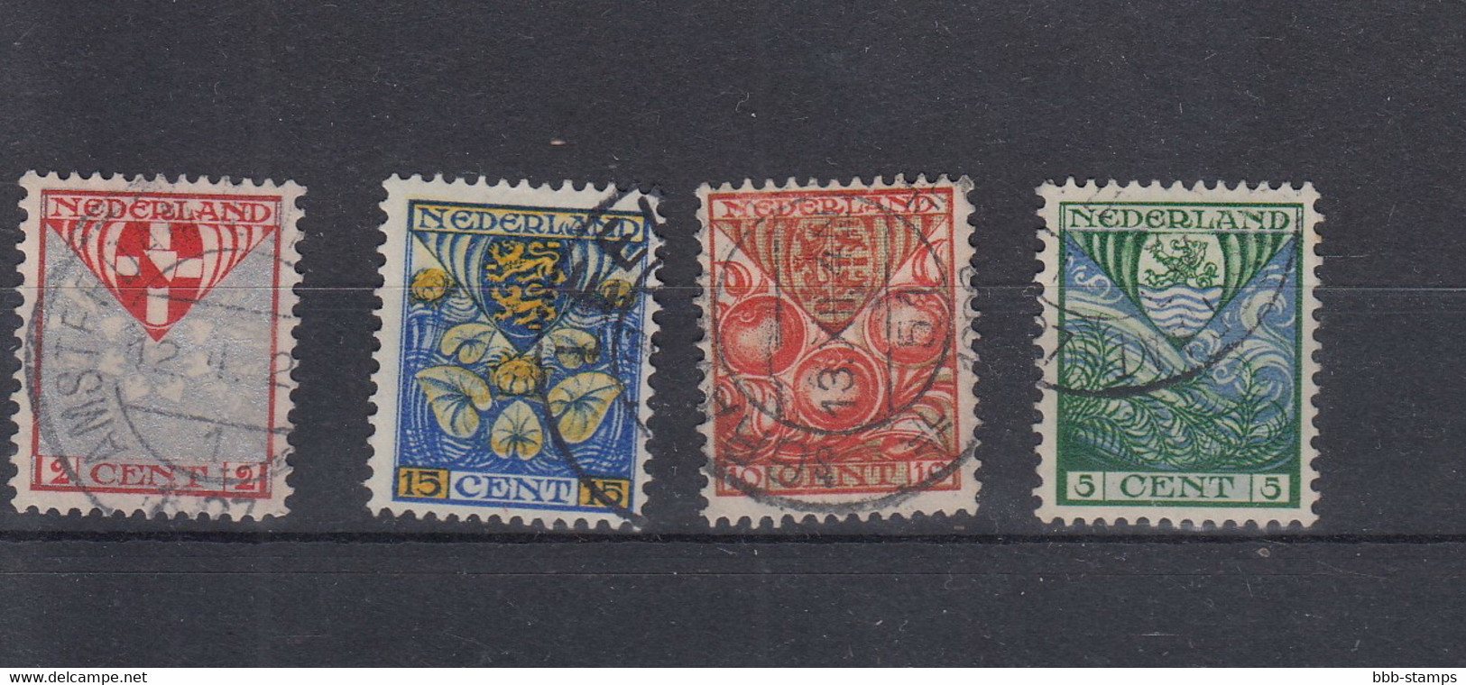 Niederlande Michel Cat.No. Used 192/195 (2) - Used Stamps