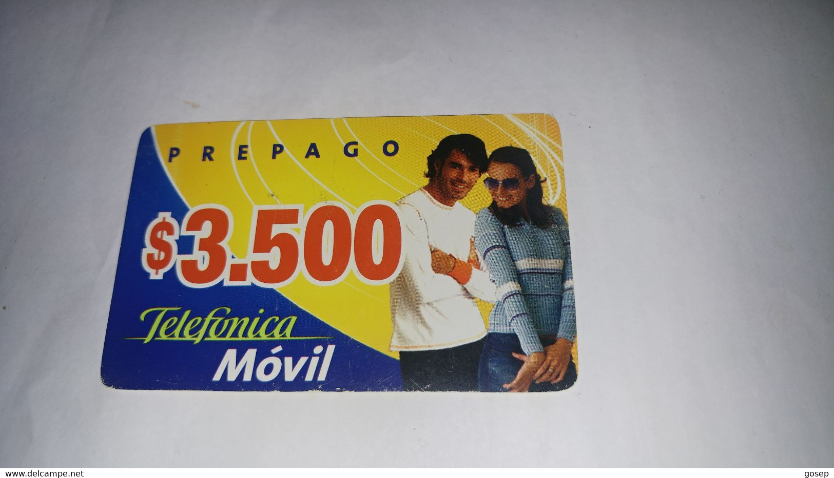 Chile-telefonica Movil-(170)-($3.500)-(0143-4894-7200-0)-(24/12/2004)-(look Outside)-used Card+1card Prepiad Free - Chili