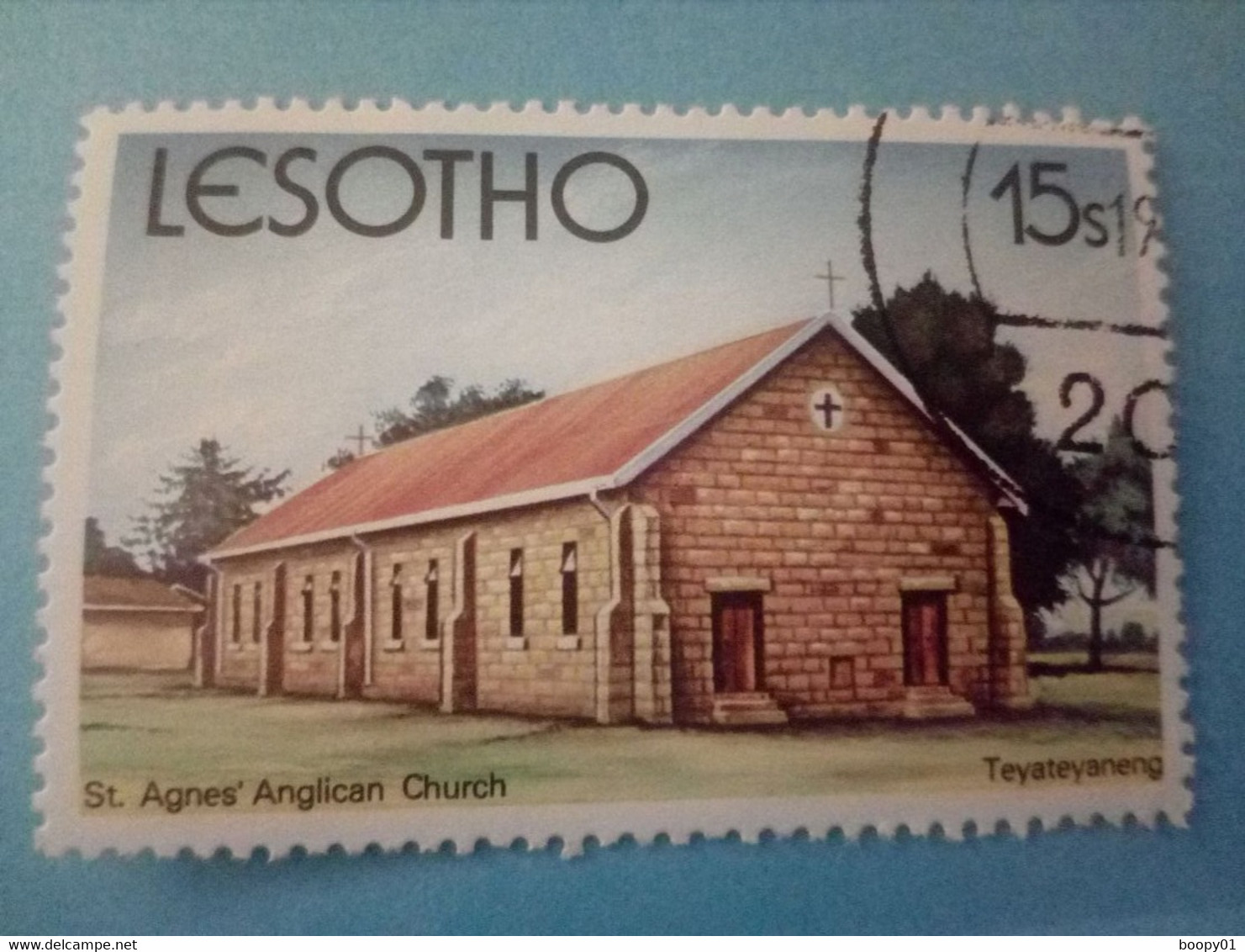 LESOTHO - Timbre De 1980 : Eglise Anglicane Sainte-Agnès De Teyateyaneng - Lesotho (1966-...)