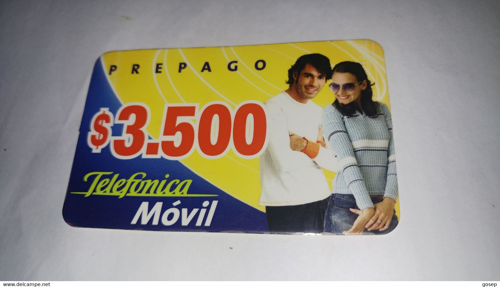 Chile-telefonica Movil-(174)-($3.500)-(5424-8807-8748-3)-(11/3/2004)-(look Outside)-used Card+1card Prepiad Free - Chile