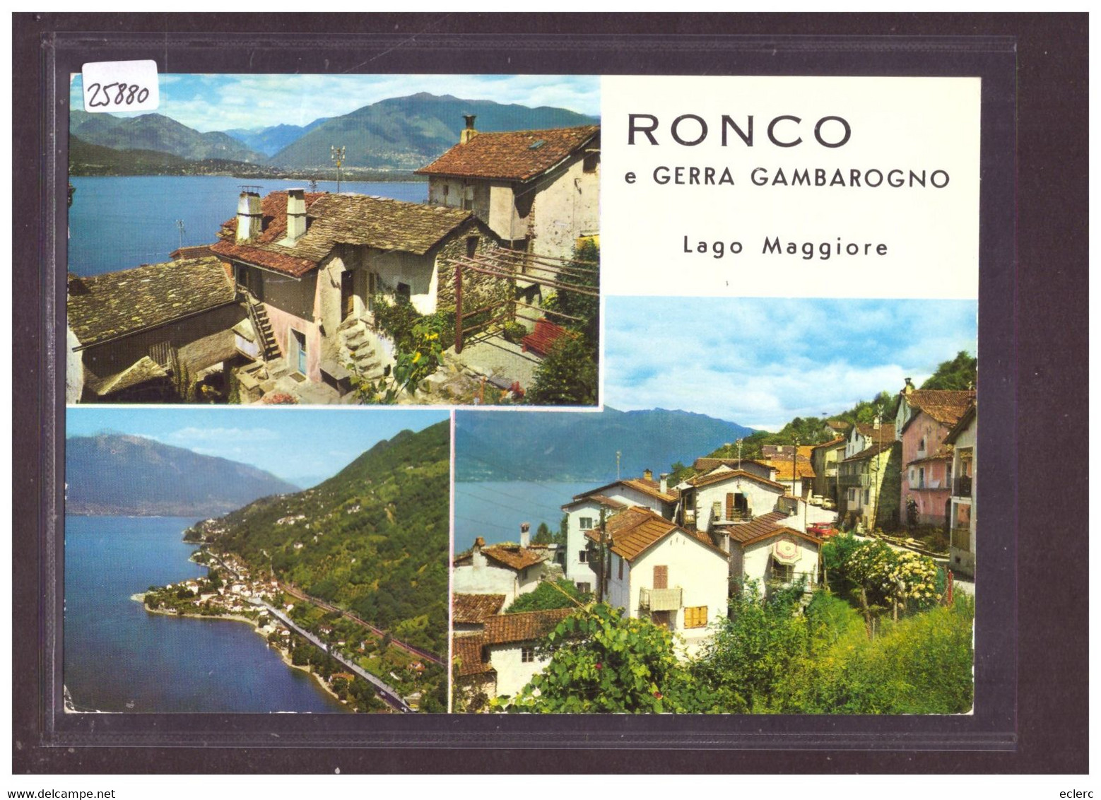 CARTE MODERNE - RONCO - TB - Ronco Sopra Ascona