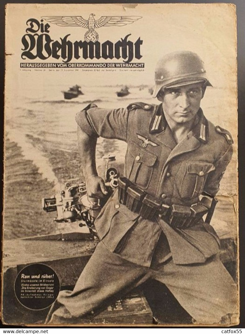 DIE WEHRMACHT 5 JAHRGANG NUMMER 24 - 19 NOVEMBER 1941 - 5. Zeit Der Weltkriege