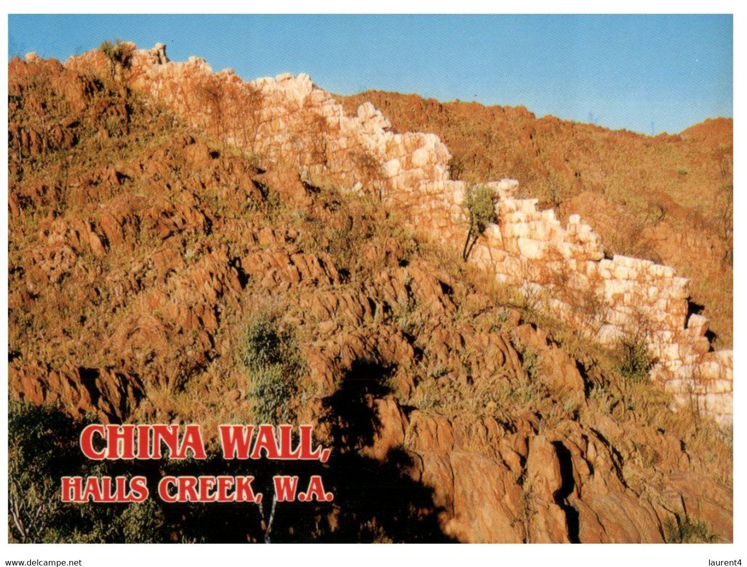 (JJ 27) Australia - WA - China Wall In Hall Creek - Sonstige & Ohne Zuordnung