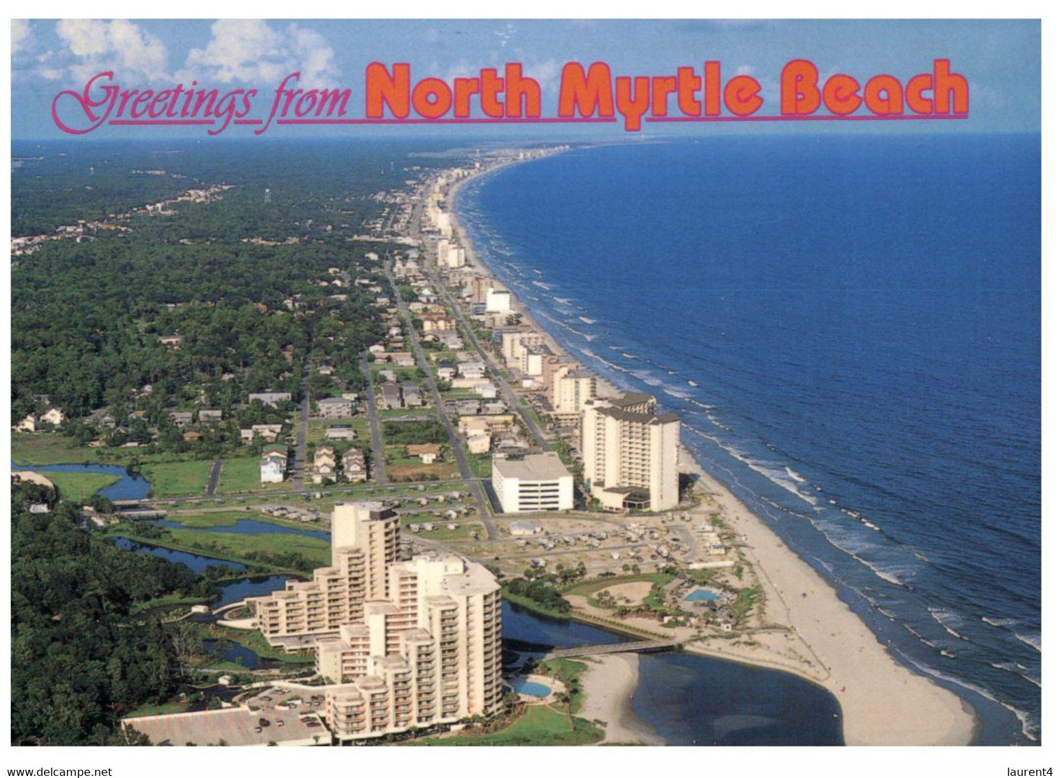 (JJ 28) USA (posted To Australia) North Myrtle Beach - Myrtle Beach
