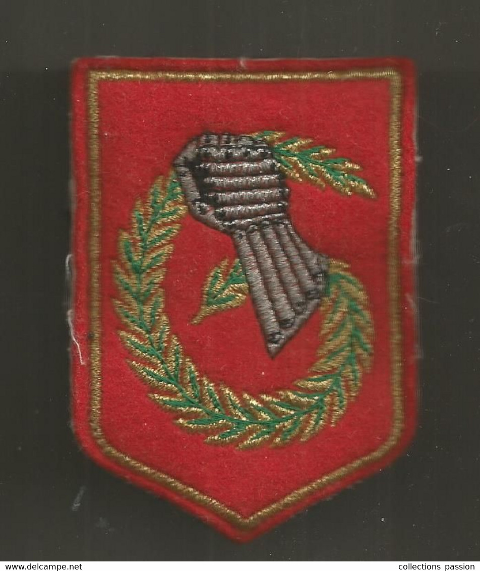 Militaria , écusson Tissu , à Identifier , 2 Scans , Frais Fr 1.75 E - Escudos En Tela