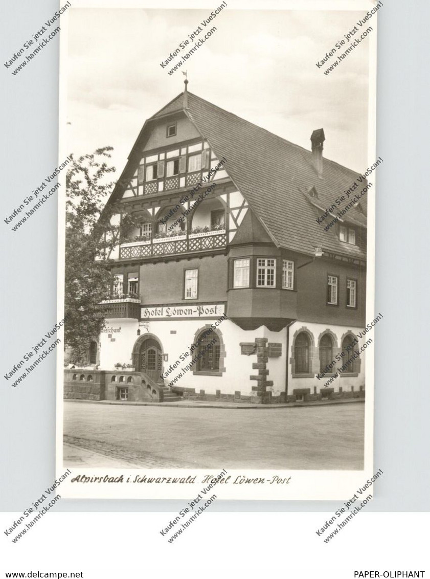 7297 ALPIRSBACH, Hotel Löwen-Post - Alpirsbach