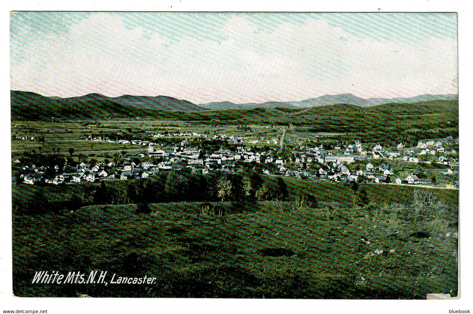 Ref 1475 - Early USA Postcard - Lancaster White Mountains - New Hampshire - White Mountains