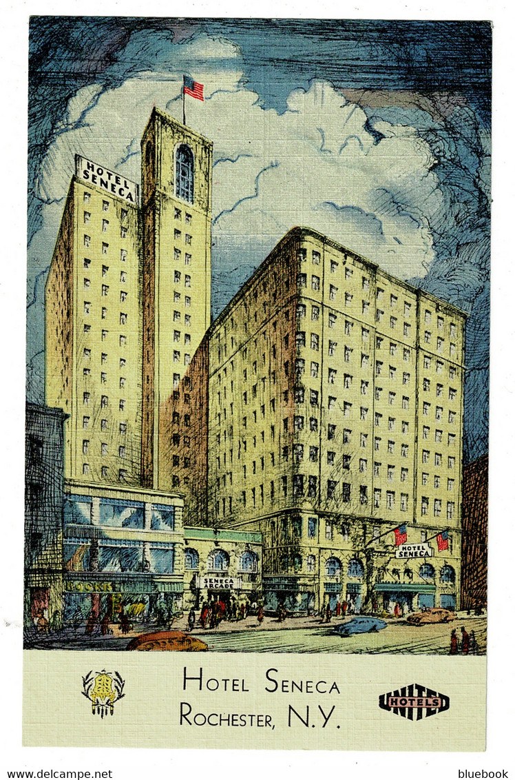 Ref 1475 - Early USA Postcard - Hotel Seneca - Rochester New York - Rochester