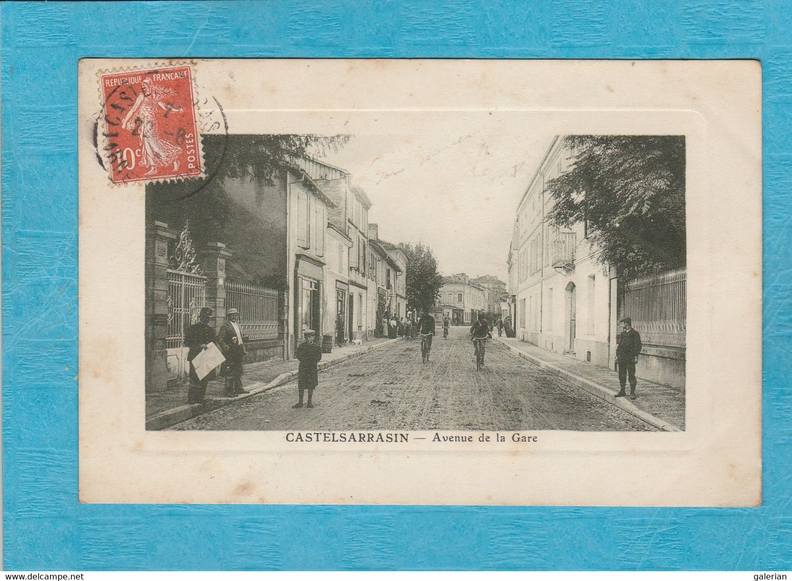 Castelsarrasin ( Tarn-et-Garonne ). - Avenue De La Gare. - Castelsarrasin