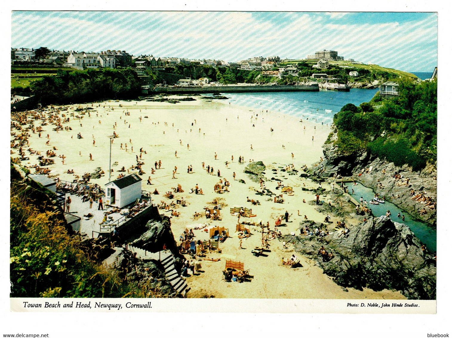Ref 1476 - 1988 John Hinde Postcard - Posted Underground Poldark Mining - Newquay Cornwall - Briefe U. Dokumente