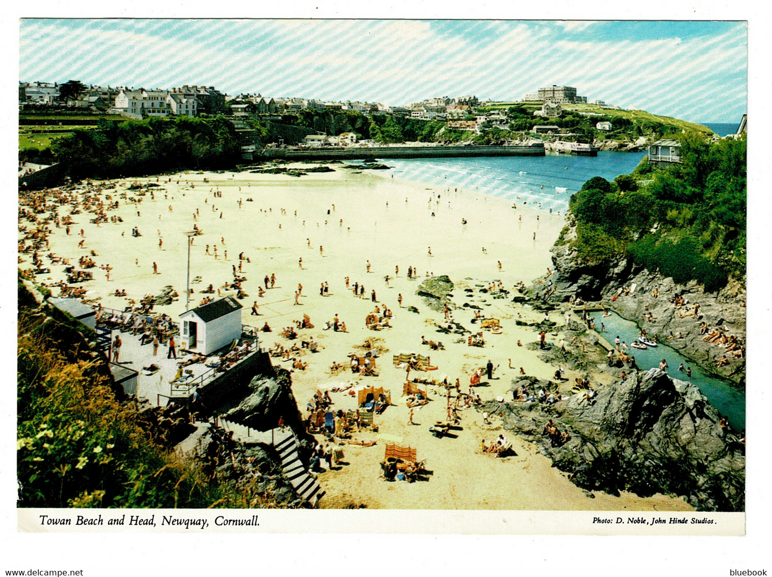 Ref 1476 - 1988 John Hinde Postcard - Posted Underground Poldark Mining - Newquay Cornwall - Lettres & Documents