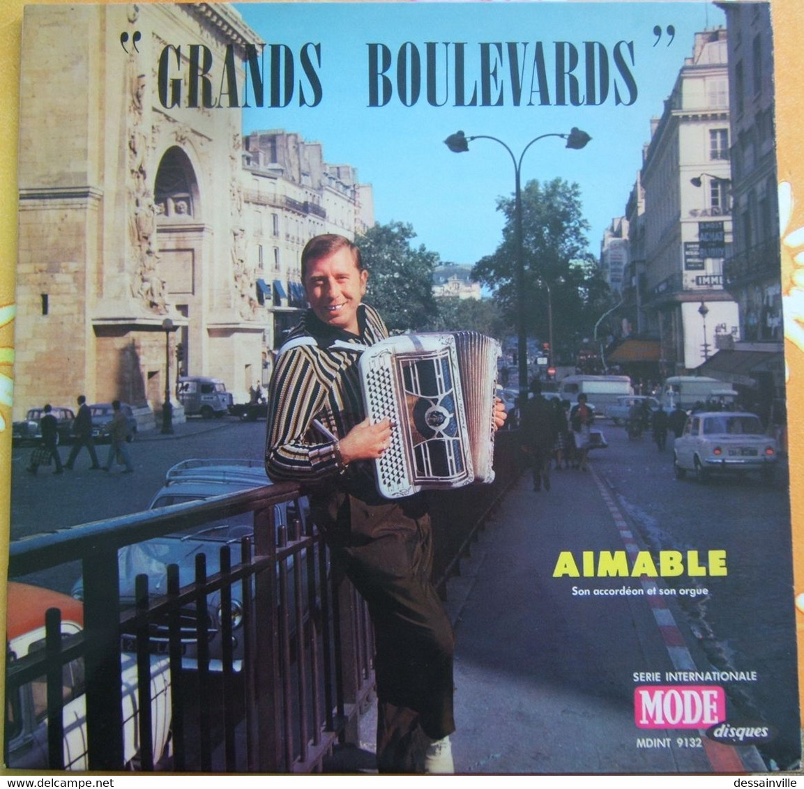 Pochette Seule - LES GRANDS BOULEVARDS A PARIS AVEC AUTOMOBILES - Accessoires, Pochettes & Cartons