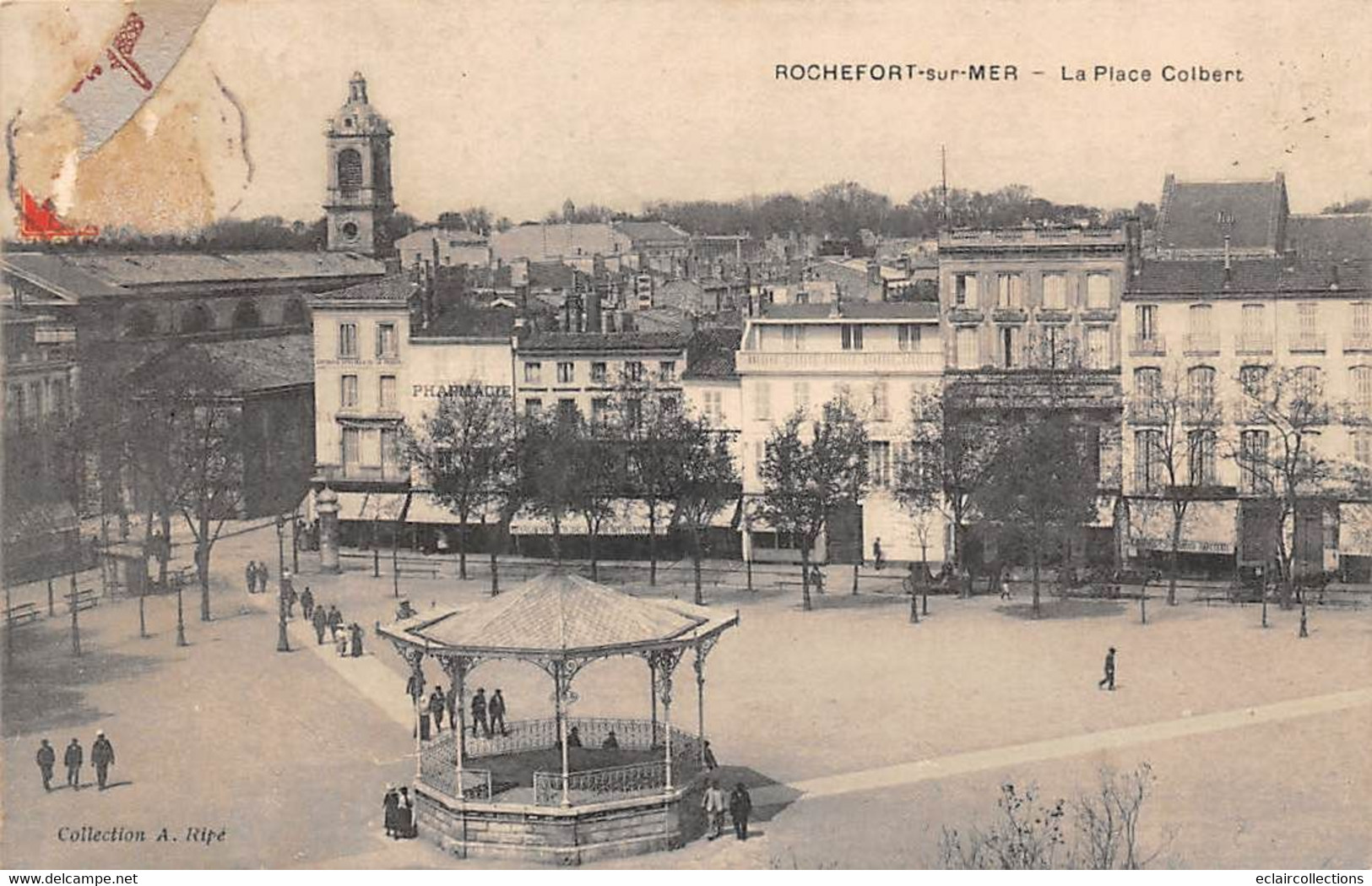 Rochefort Sur Mer       17         Place Colbert Et Kiosque à Musique         (voir Scan) - Rochefort