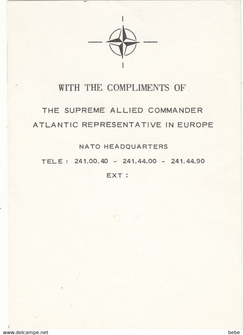 BAUDOUIN TYPE ELSTROM N° 1584 + LION N° 1850 OBLITERATION OTAN-NAVO - Armeestempel