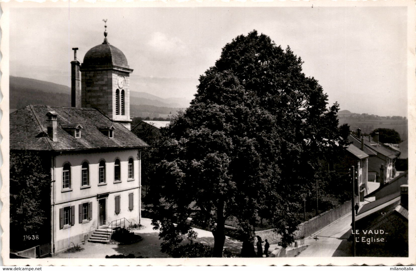 Le Vaud - L'Eglise (11638) * 10. 8. 1954 - Le Vaud