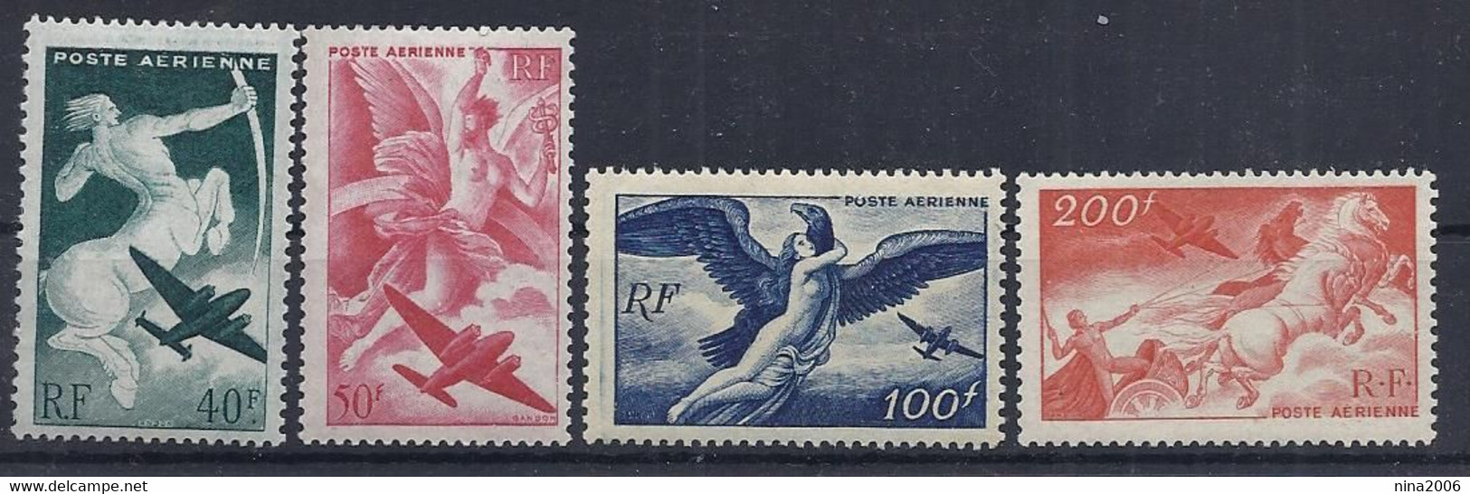 Francia/France/Frankreich 1946 Posta Aerea / Flugpost / Poste Aerienne - Otros & Sin Clasificación