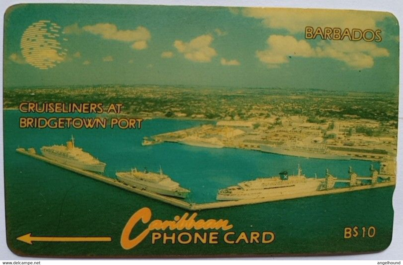 Barbados B$10, 12CBDA " Cruiseliners At Bridgetown Port " - Barbados (Barbuda)