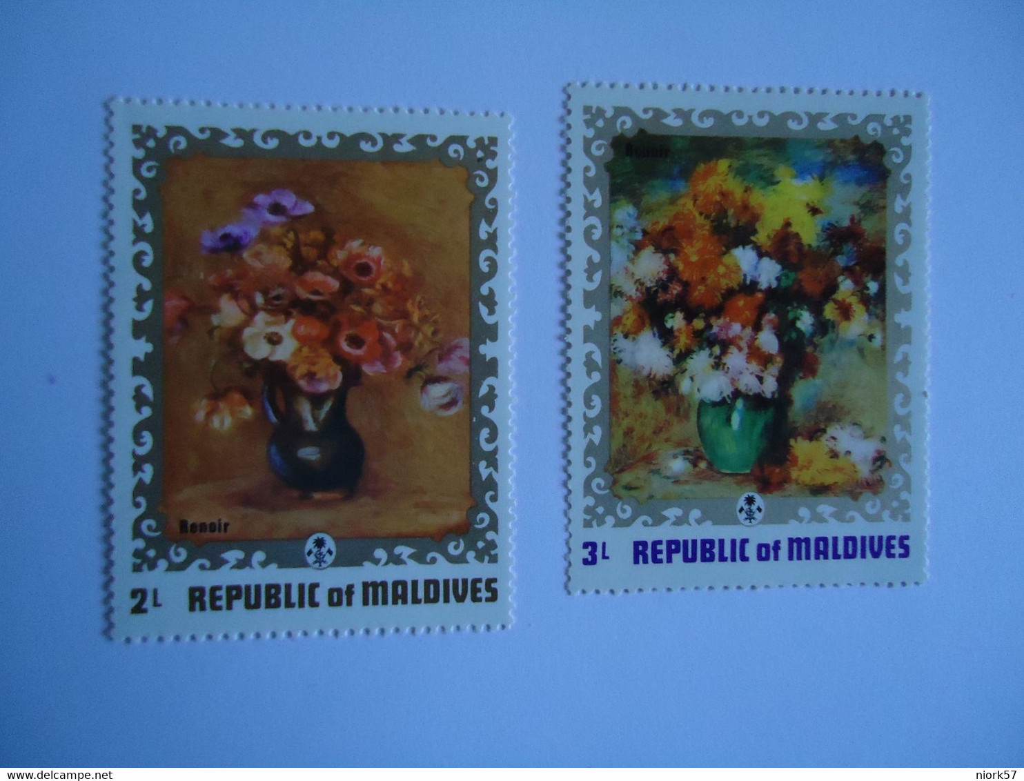 MALDIVES MNH STAMPS  PAINTING - Maldives (1965-...)