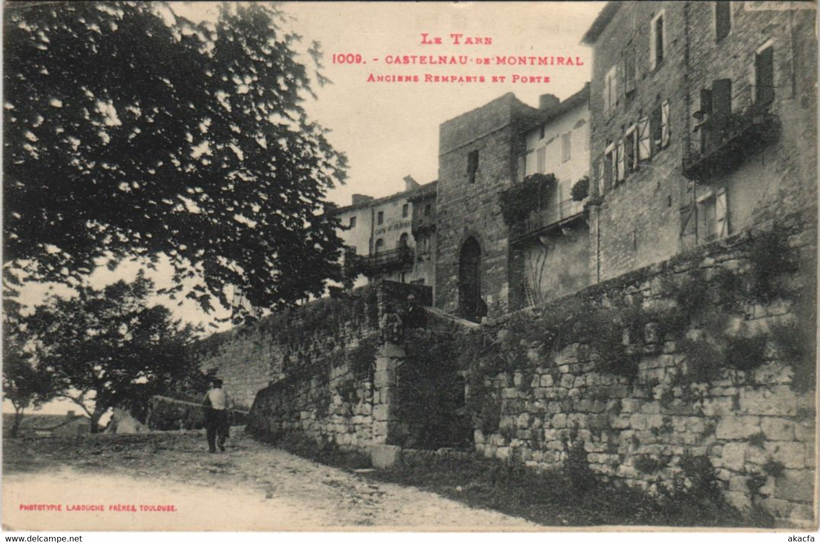 CPA CASTELNAU-de-MONTMIRAL Anciens Remparts Et Porte (1087593) - Castelnau De Montmirail