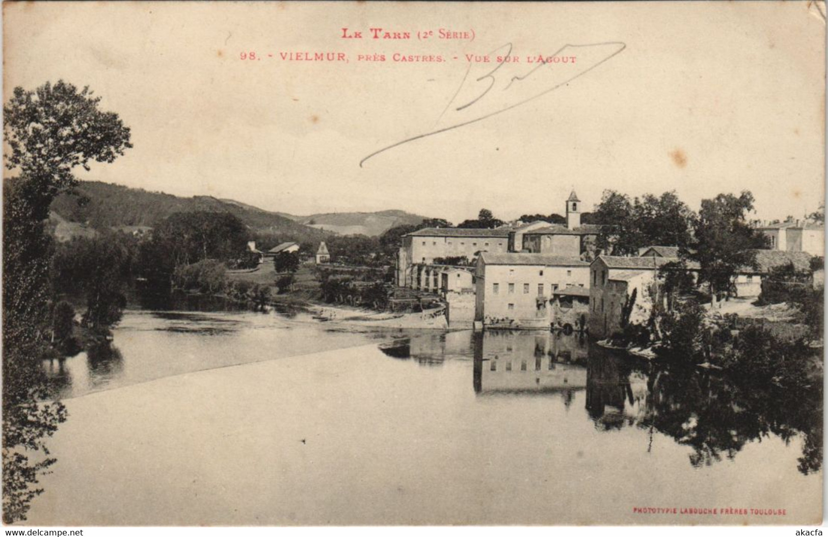 CPA VIELMUR-sur-AGOUT Vue Sur L'Agout - Pres Castres (1087614) - Vielmur Sur Agout
