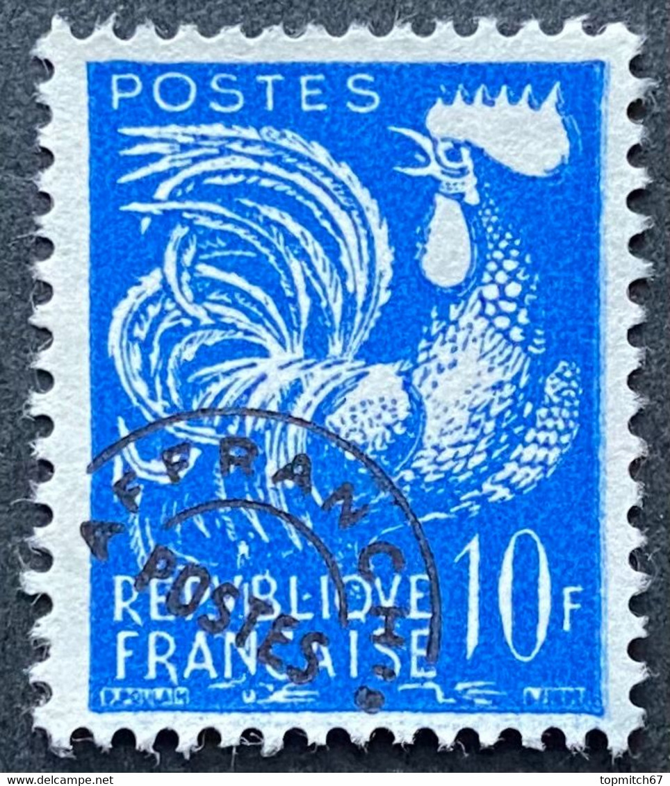 FRAPO110MNH2 - Pre-cancelled Stamp Type Coq Gaulois 10 F MNH Stamp 1957 - France YT PO 110 - 1953-1960