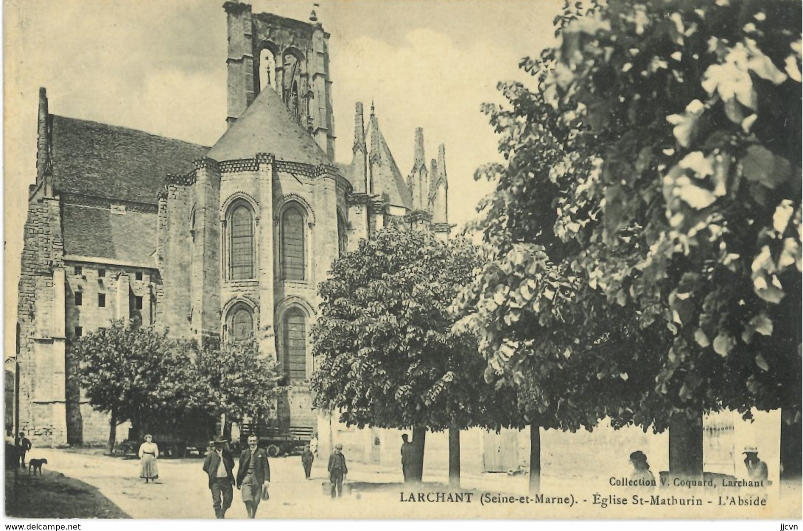 77 / Larchant - Eglise Saint Mathurin - L' Abside - Larchant