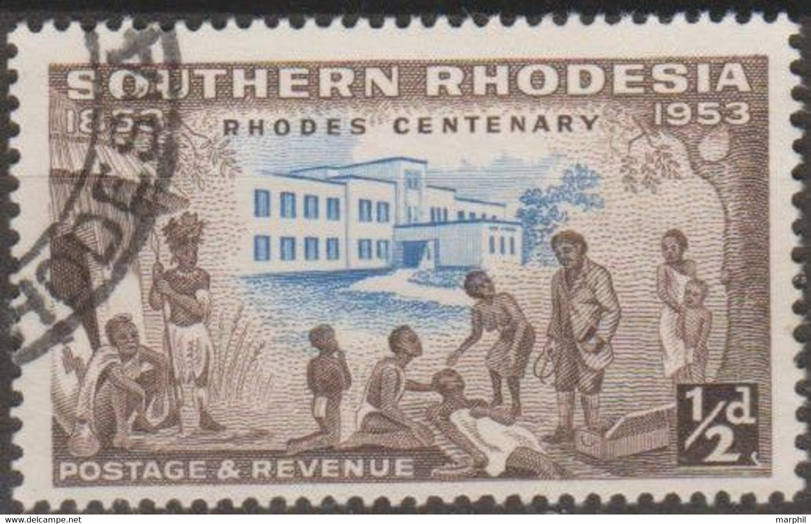 Rhodesia Del Sud 1953 MiN°73 (o) Vedere Scansione - Südrhodesien (...-1964)