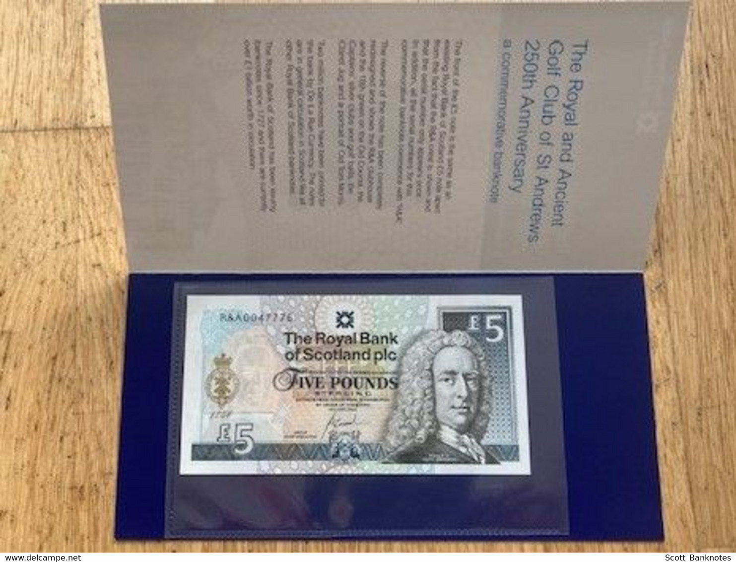 The Royal Mint And The Royal Bank Of Scotland Five Pounds. - 5 Pounds