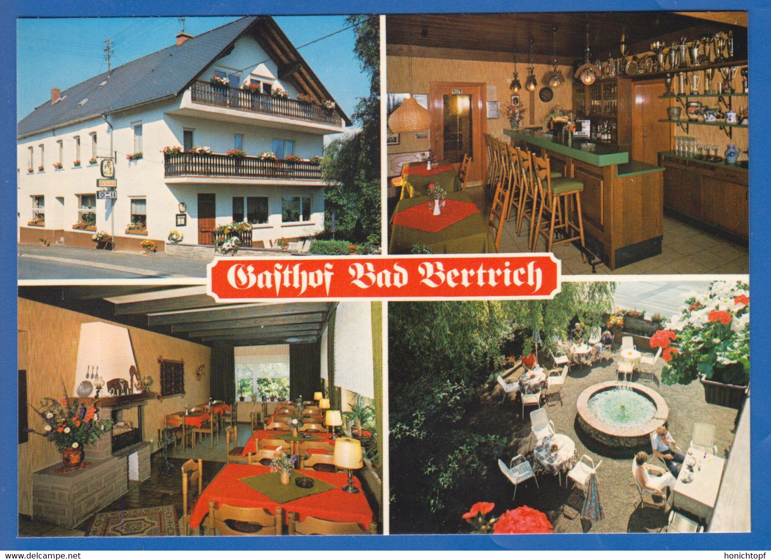 Deutschland; Bad Bertrich; Gasthof Bad Bertrich (Werbekarte) - Bad Bertrich